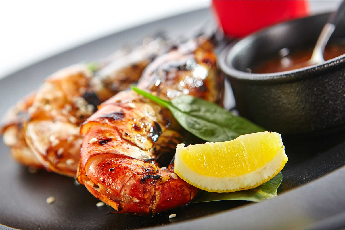 Mama’s Special BBQ Thai Black Tiger Prawns
