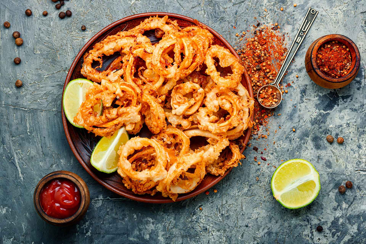 Salt and Pepper Fried Baby Squid