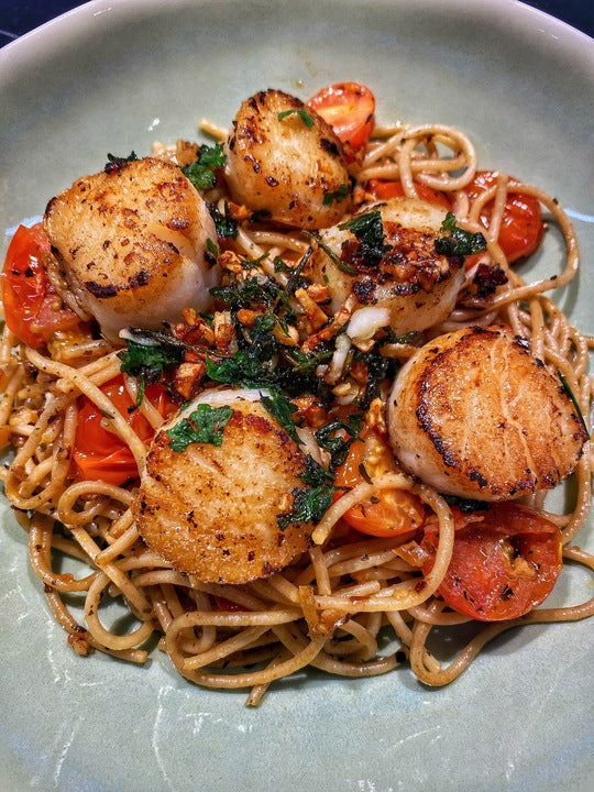 Scallops Aglio e Olio