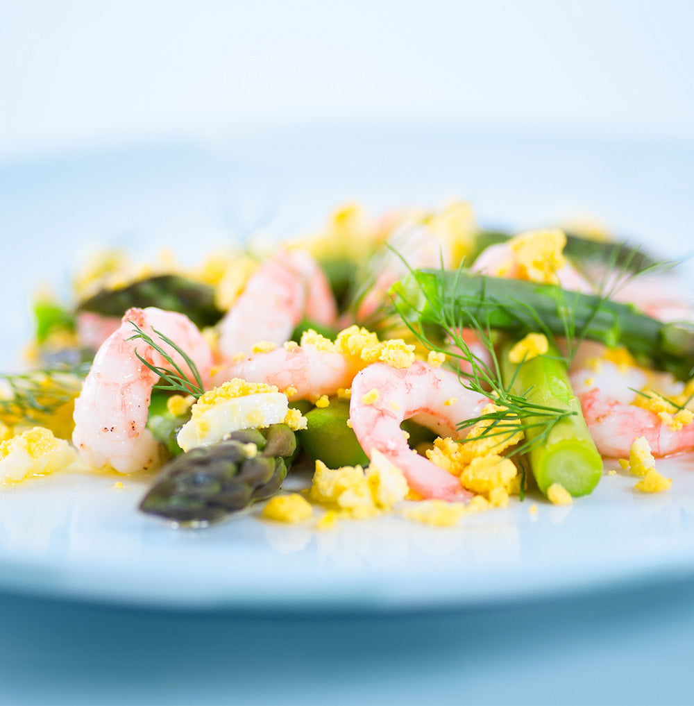 Prawn salad recipe. Prawn recipes. Order shellfish online. Buy peeled prawns online. 