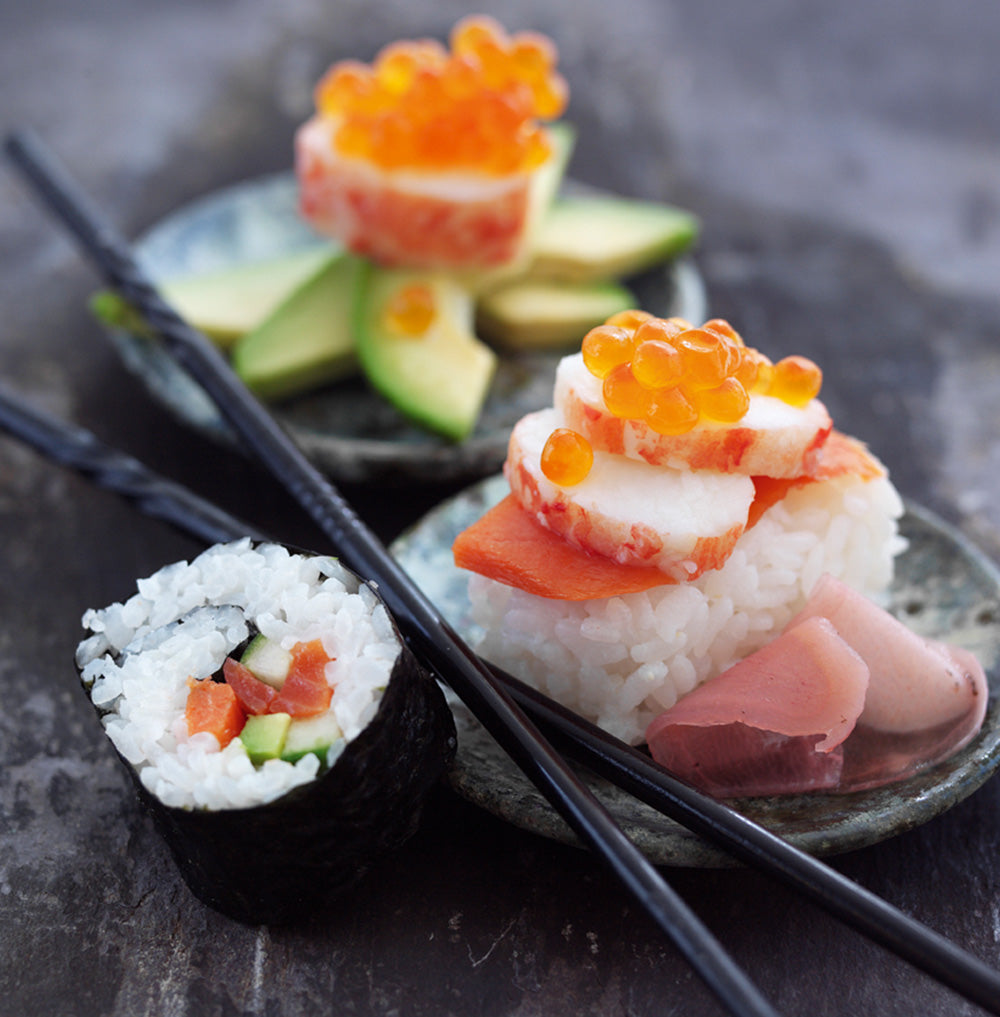 How to make sushi at home. Make sushi at home.